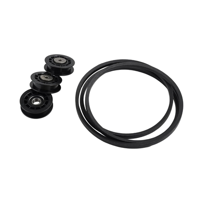 Kit poulie et courroie pour Husqvarna HU 625 700 725 800 L 221 comprenant 581904001 × 2, 587969201, 580364609 