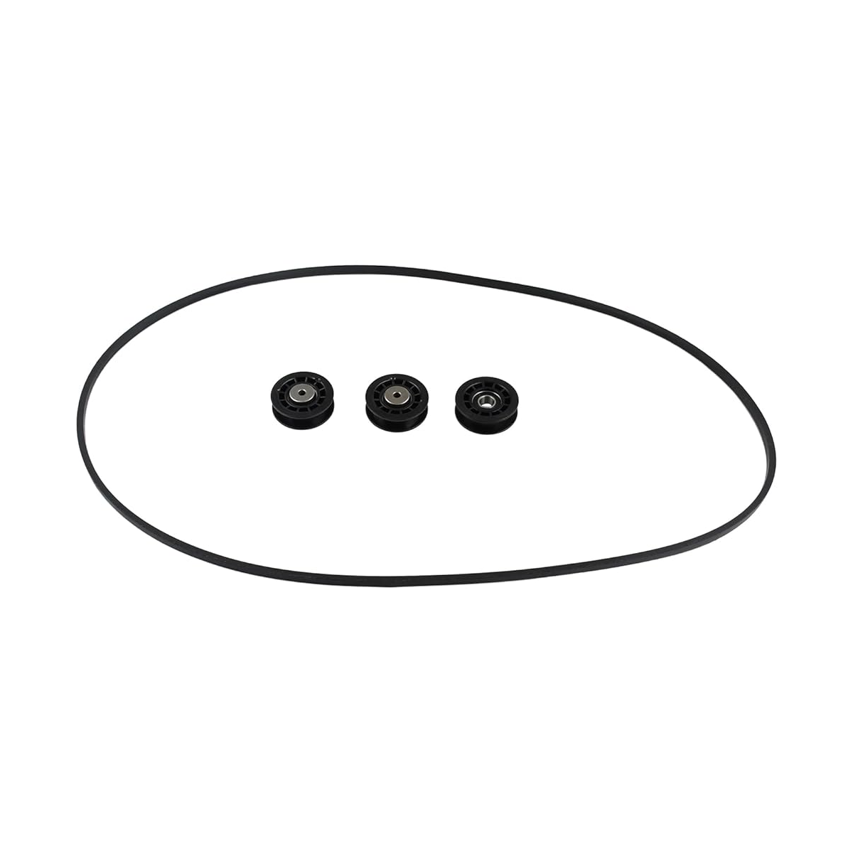 Kit poulie et courroie pour Husqvarna HU 625 700 725 800 L 221 comprenant 581904001 × 2, 587969201, 580364609 