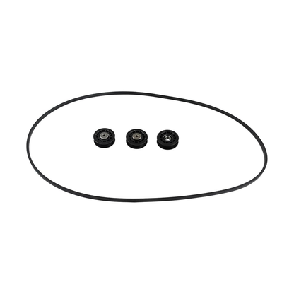 Kit poulie et courroie pour Husqvarna HU 625 700 725 800 L 221 comprenant 581904001 × 2, 587969201, 580364609 