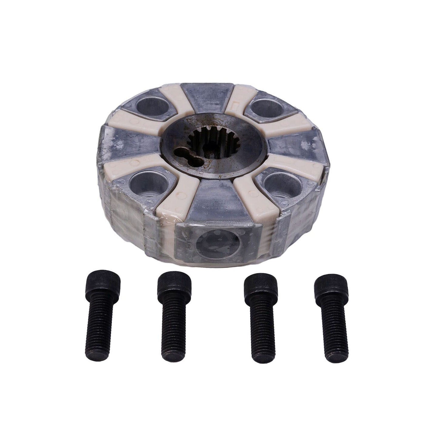 Ensemble d'accouplement de pompe 4416605 avec moyeu pour moteur Isuzu 4HK1, pelle Hitachi ZX210-AMS ZX210-HCME ZX210H ZX210K ZX210W