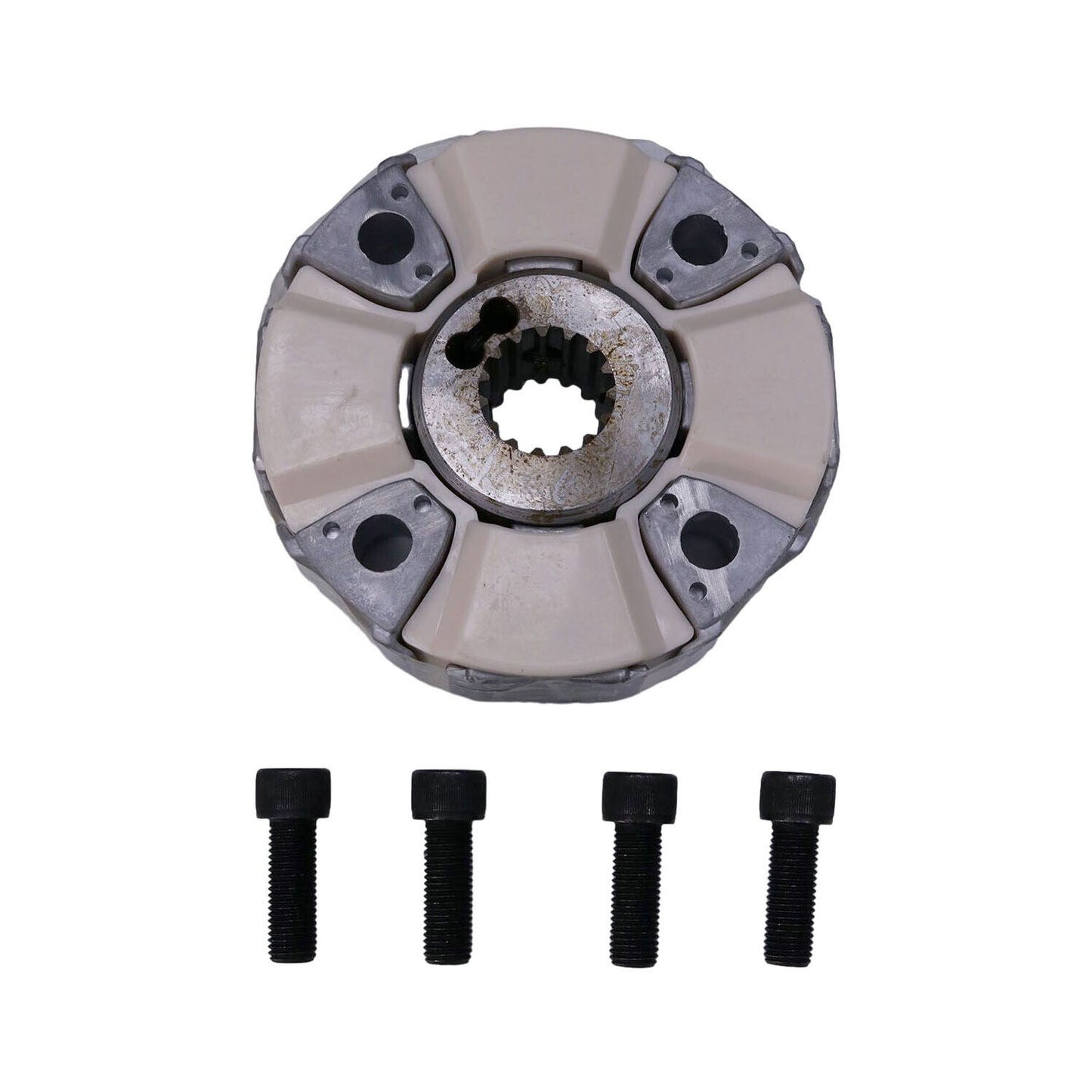 Ensemble d'accouplement de pompe 4416605 avec moyeu pour moteur Isuzu 4HK1, pelle Hitachi ZX210-AMS ZX210-HCME ZX210H ZX210K ZX210W