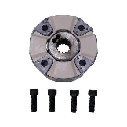 Ensemble d'accouplement de pompe 4416605 avec moyeu pour moteur Isuzu 4HK1, pelle Hitachi ZX210-AMS ZX210-HCME ZX210H ZX210K ZX210W