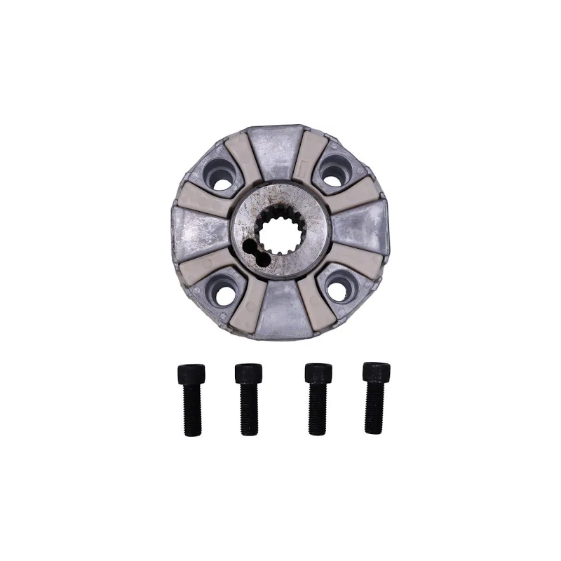 Pump Coupling Assembly FYB00000114 With Hub for John Deere Engine 6068 Excavator 200CLC 225CLC 180 220DW 250GLC 270CLC 190DW - KUDUPARTS