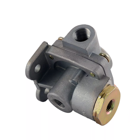 Quick Release Valve 289714 KN32041 116445 109094 for the Emergency Side of the Spring Brakes QR-1C QR1-C - KUDUPARTS