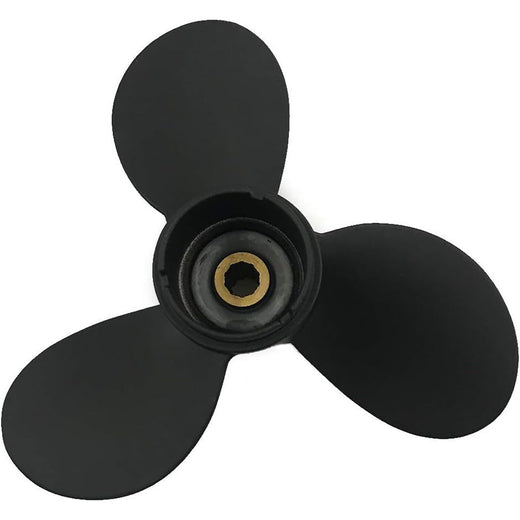 RH 9x9 3 Blade Propeller 48-828156A12 for Mercury Mariner 6-15HP 2-1/2" Gearcase Boat Motors - KUDUPARTS