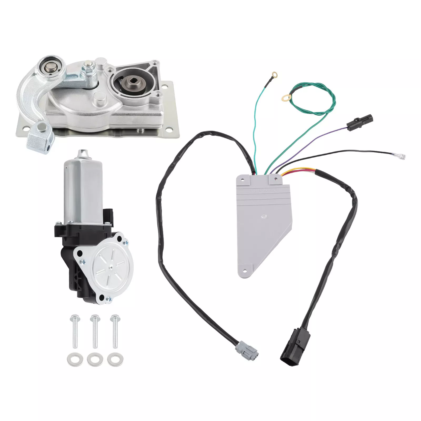 Tringlerie de boîte de vitesses RV 379160, unité de commande 909510000 et moteur 676061 pour marchepied électrique Kwikee