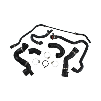 Radiator Coolant Water Hose Pipe Kit 17127534918 for BMW Vehicle 550i 650i