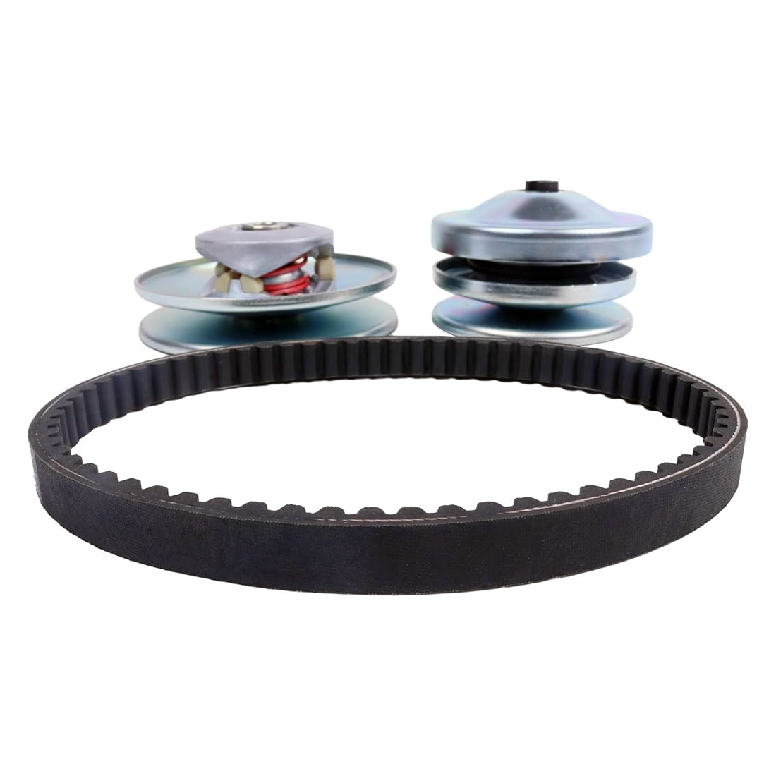 Rear Clutch Drive Pulley and Belt for Coleman Go Kart KT196 CK196 196cc Torque Converter - KUDUPARTS