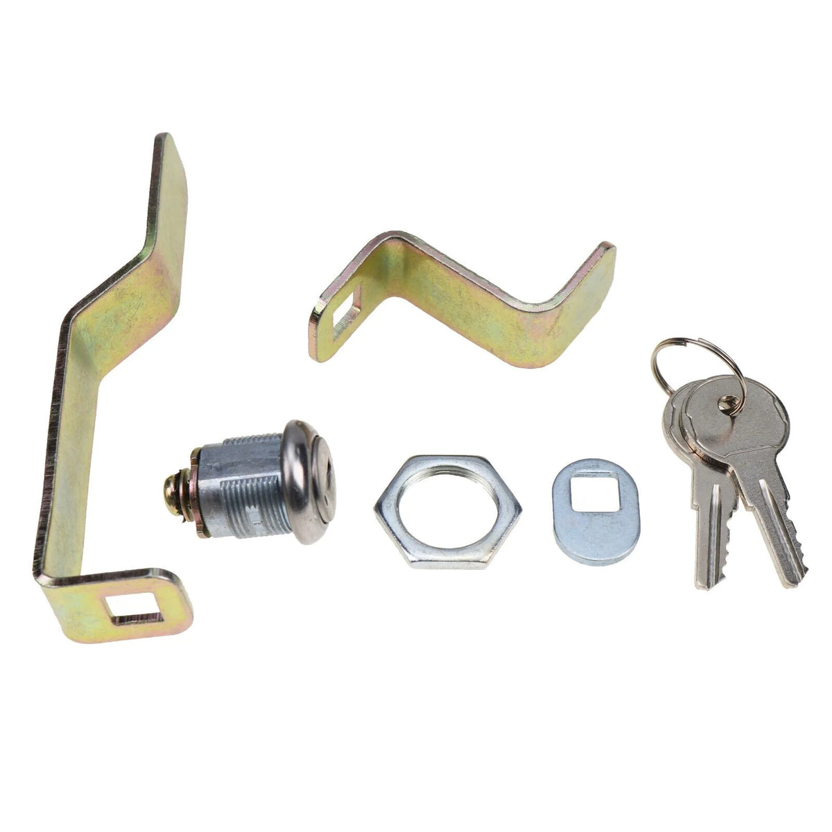 Rear Door Lock Kit 6714973 for Bobcat 751 753 763 773 863 864 873 S100 S130 S150 S160 S205 S250 S300 T110  T190 T300 T320 Loader - KUDUPARTS