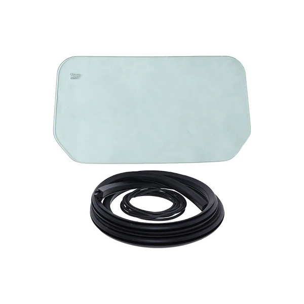 Rear Glass Window Kit 6717874 6665568 6554149 for Bobcat 751 753 863 873 S100 S175 S185 S205 S300 T140 T190 T250 - KUDUPARTS