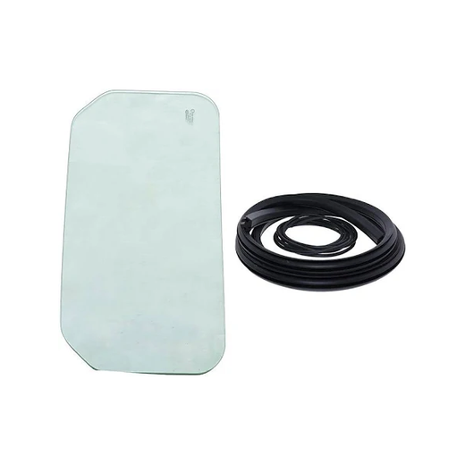 Rear Glass Window Kit 6717874 6665568 6554149 for Bobcat 751 753 863 873 S100 S175 S185 S205 S300 T140 T190 T250 - KUDUPARTS