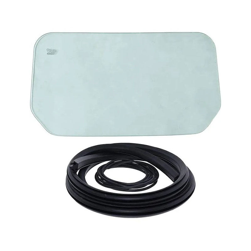 Rear Glass Window Kit 6729730 6675387 6554149 for Bobcat Loader 653 751 753 763 773 7753 853 863 873 953 963 864 - KUDUPARTS