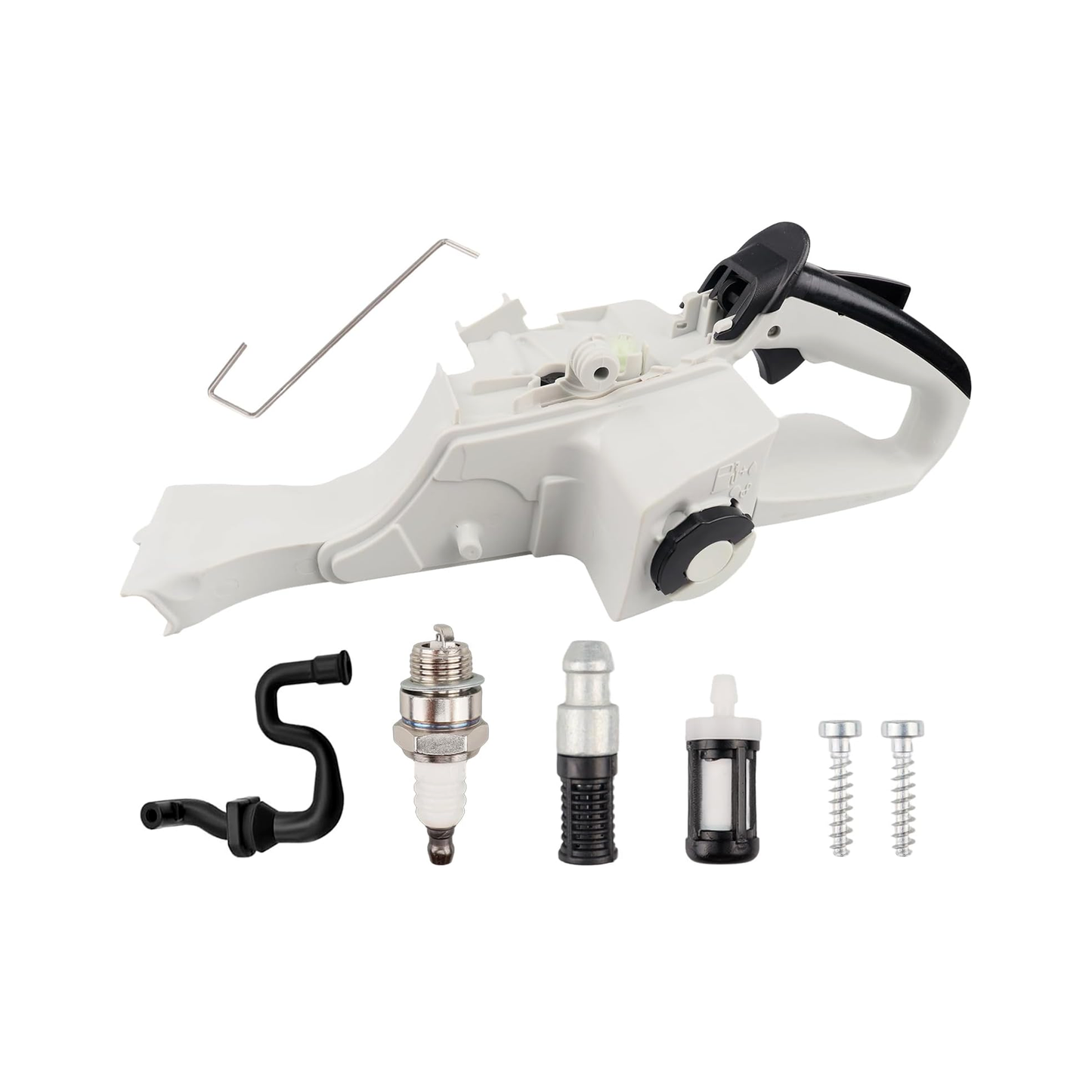 Rear Handle Fuel Tank with Filter Spark Plug 1140-350-0826 for Stihl Chainsaw MS311 MS362 MS391 MS400C