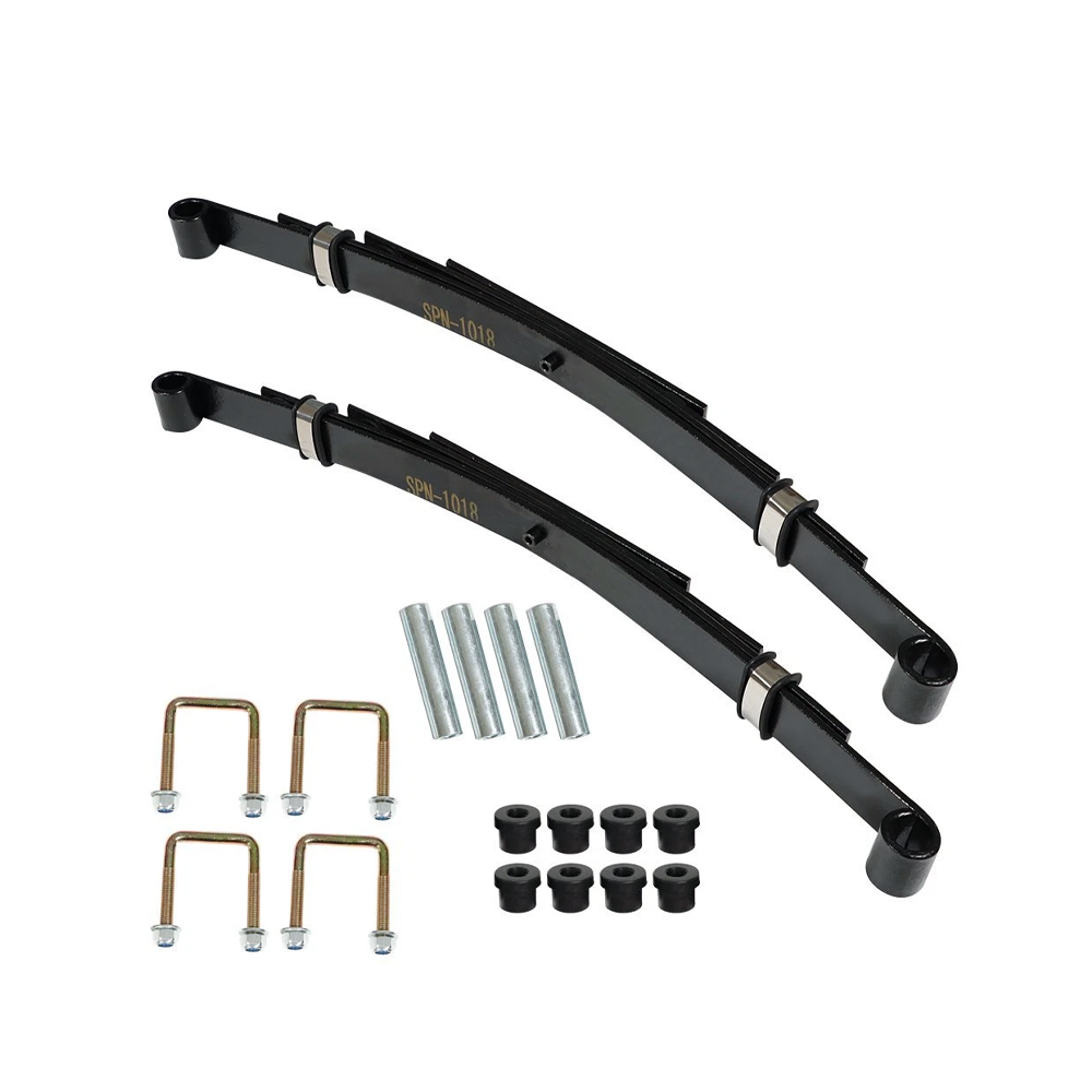 Rear Heavy Duty Leaf Spring Kit for EZGO Golf Cart TXT 1995-2013 - KUDUPARTS