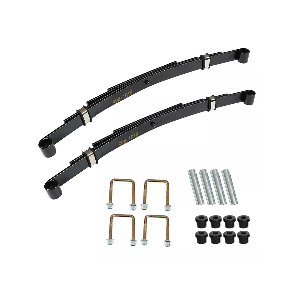 Rear Heavy Duty Leaf Spring Kit for EZGO Golf Cart TXT 1995-2013 - KUDUPARTS