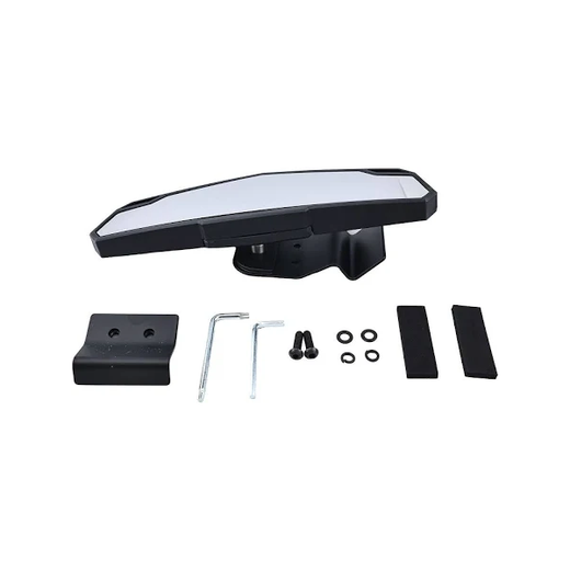 Rear View Center Mirror for Can Am Defender Polaris Ranger UTV 570 900 XP 1000 Crew 2015-2024 - KUDUPARTS