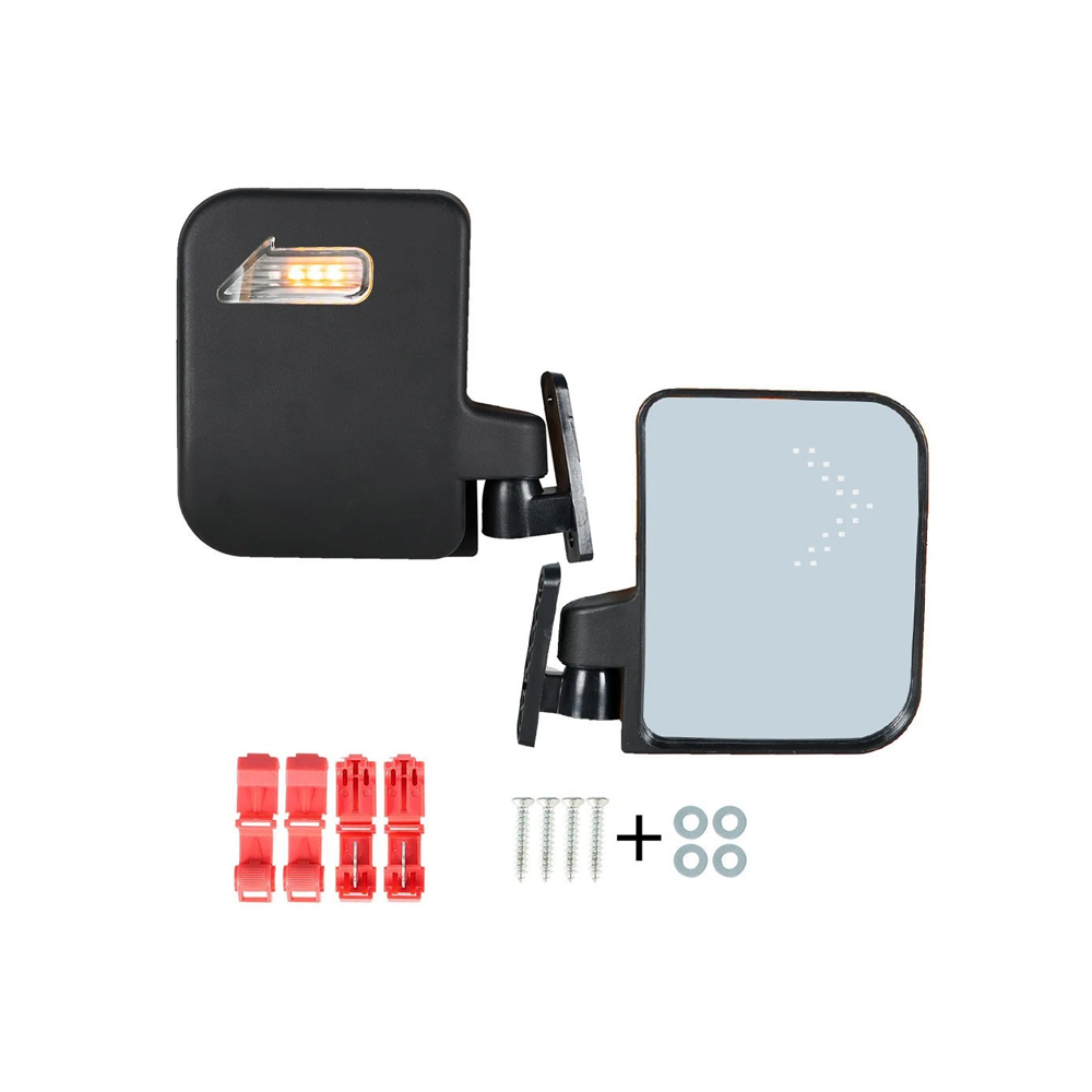 Rétroviseur avec clignotant pour voiturette de golf Club Car EZGO Yamaha