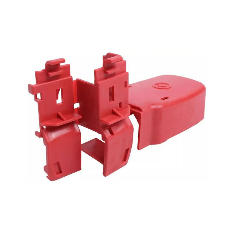 Cache-borne de batterie rouge 32418-RNA-300 pour Honda Civic 1,8 L (2006-2015)