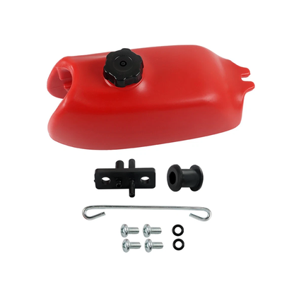 Réservoir d'essence rouge FT49070 123-6-9075 pour VTT Honda ATC70K (1973-1985)