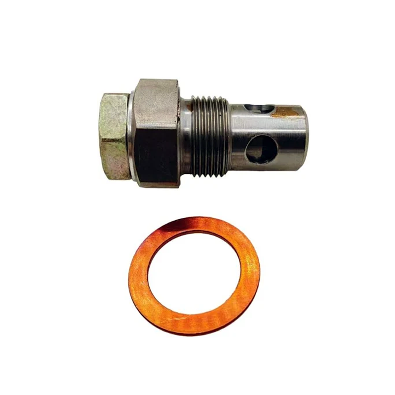 Relief Valve 32A36-05012 for Mitsubishi Engine S4S S4S-DT S6S S6S-T Hyundai R160LC-7 R160LC-9S R170W-7 R170W-9S R180LC-7 R180LC-9S - KUDUPARTS