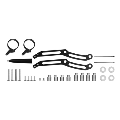 Remote Rear Suspension Shocks Bracket Hardware Kit XF2906C591-01-B for Harley Davidson Street Glide Touring 2014-2024 - KUDUPARTS