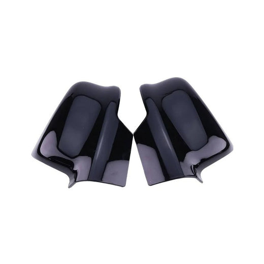 Right 6RP44KXJAA & Left 6RP45KXJAA Gloss Black Side Door Mirror Cover Cap for 19-22 Ram 1500 Big Horn - KUDUPARTS