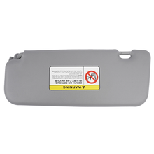 Pare-soleil gris côté passager droit 85220-1R000 pour Hyundai Accent 2011-2014