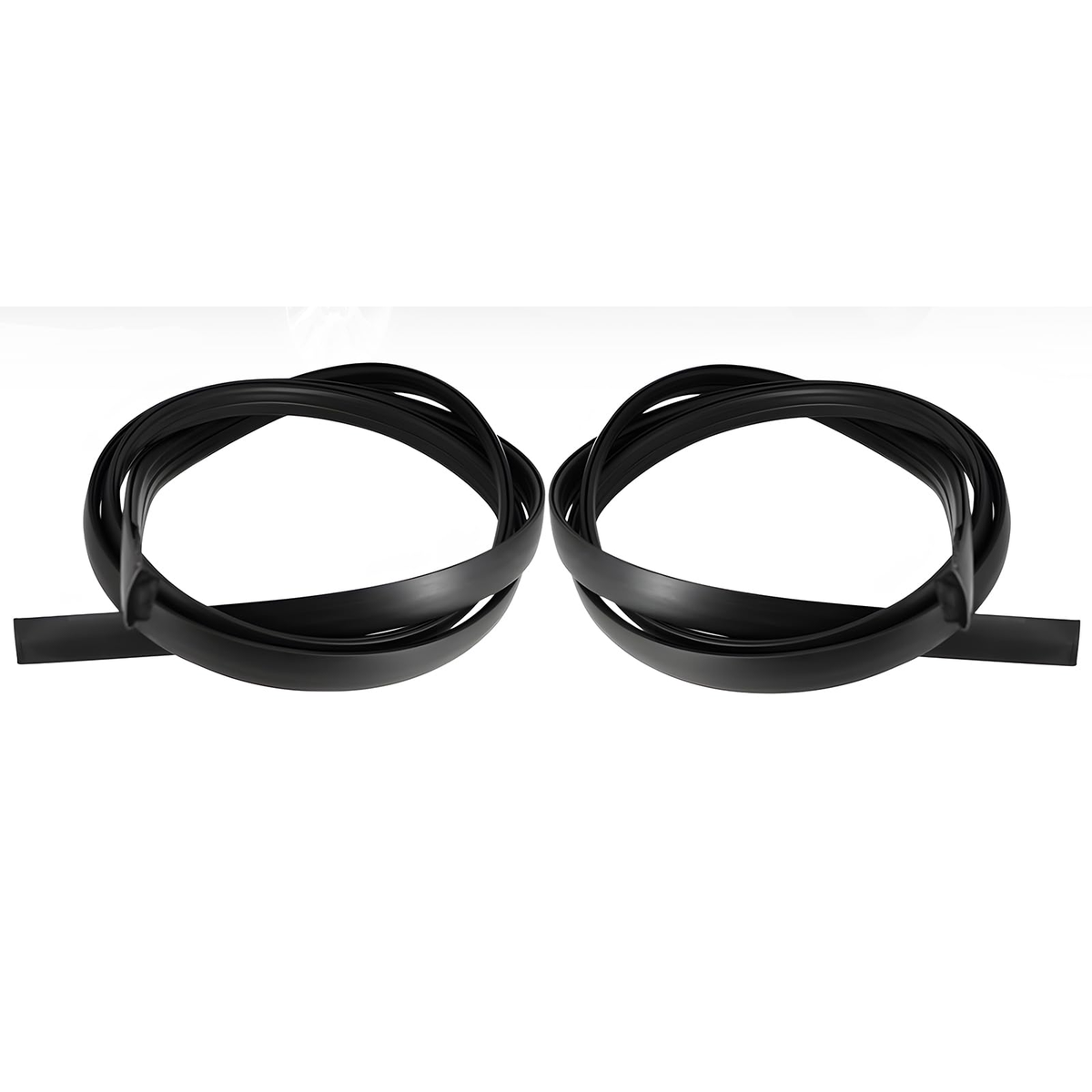 Right & Left Roof Drip Molding Weatherstrip 75551-0C080 75552-0C080 for Toyota Sequoia 2008-2022 - KUDUPARTS