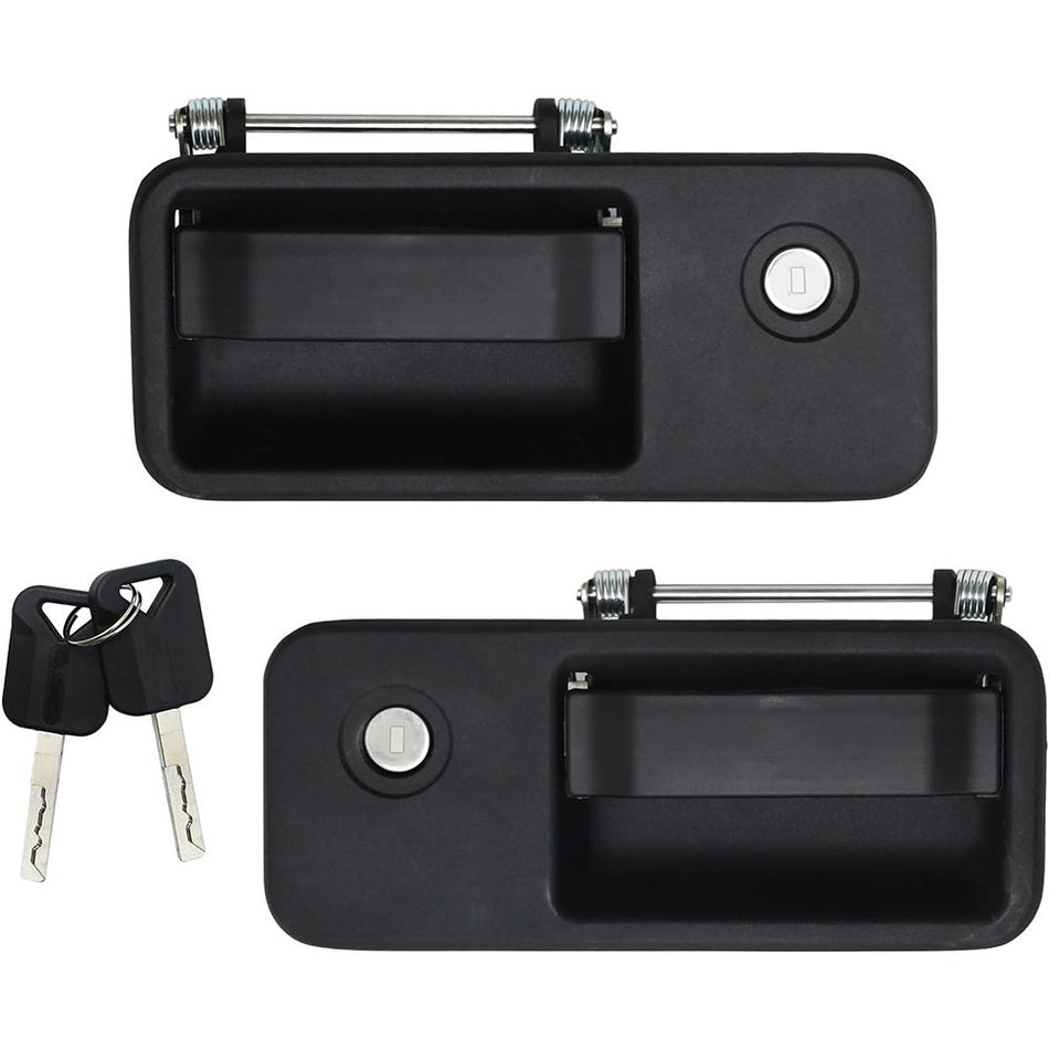 Right and Left Side Black Door Handle Set 20398467 20398466 1062565 3175918 for Volvo Truck FH FH12 FH16 FM FM10 FM12 FM7 FM9