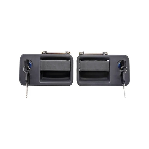 Right and Left Side Black Door Handle Set 20398467 20398466 1062565 3175918 for Volvo Truck FH FH12 FH16 FM FM10 FM12 FM7 FM9 - KUDUPARTS