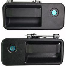 Juego de manijas de puerta negras para lado derecho e izquierdo 20398467, 20398466, 1062565 y 3175918 para camión Volvo FH, FH12, FH16, FM, FM10, FM12, FM7 y FM9