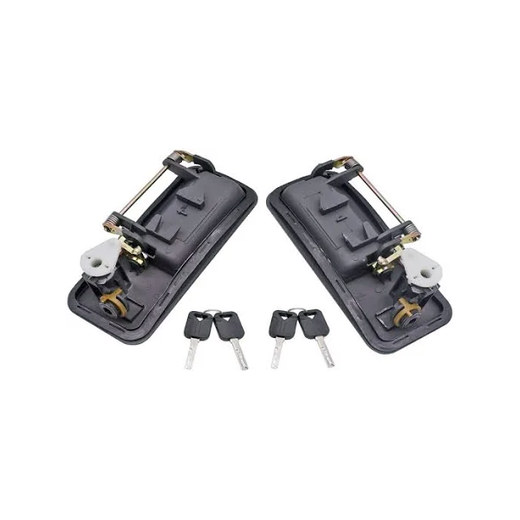 Right and Left Side Black Door Handle Set 20398467 20398466 1062565 3175918 for Volvo Truck FH FH12 FH16 FM FM10 FM12 FM7 FM9 - KUDUPARTS