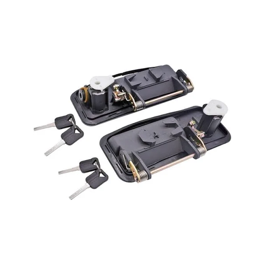 Right and Left Side Black Door Handle Set 20398467 20398466 1062565 3175918 for Volvo Truck FH FH12 FH16 FM FM10 FM12 FM7 FM9 - KUDUPARTS
