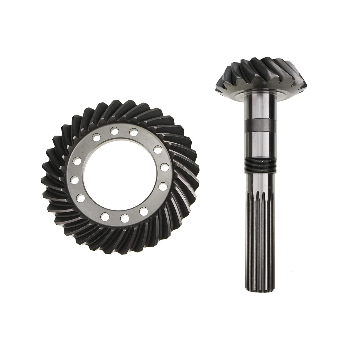 Ring & Pinion Gear 144460A1 for CASE Loader 570LXT 570MXT 570NXT 580SL 580SM 580SM+ 580M 580L Forklift 588G 585G 586G 588H 586H - KUDUPARTS