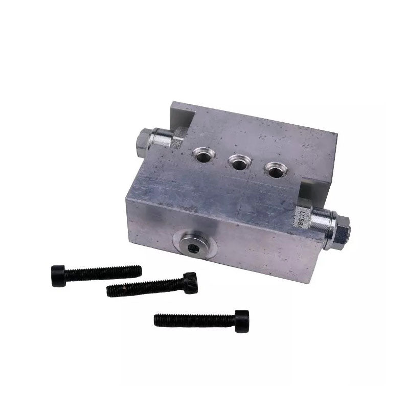 Rotary Actuator Counter Balance Valve 7017172 for JLG Boom Lift 340AJ 400S 450A 450AJ 460SJ 600AJ 600S 660SJ 800S 800AJ 800A E400A M400A - KUDUPARTS