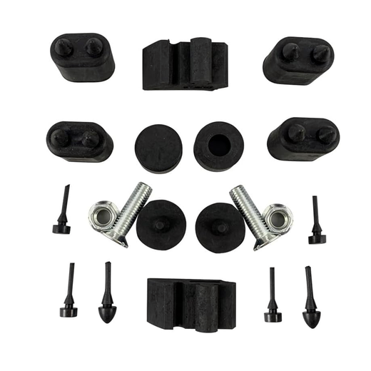 Rubber Stopper Kit & Hood Adjusters Stoppers Bumper EB-P00001 for Chevrolet Camaro Nova Impala - KUDUPARTS