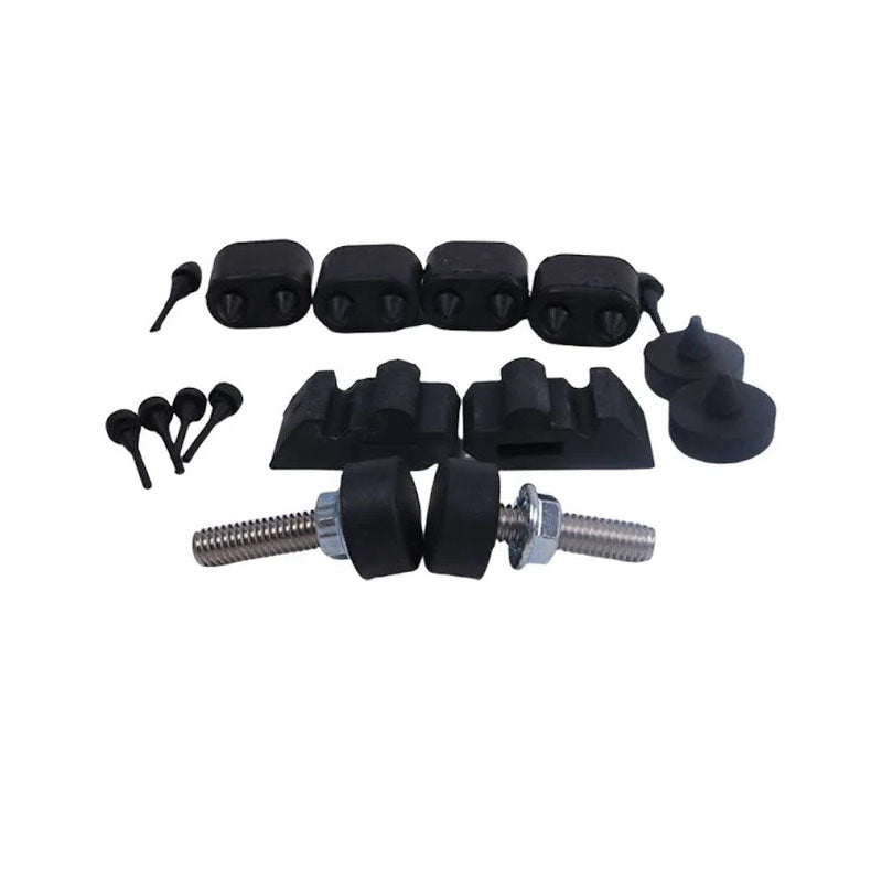 Rubber Stopper Kit & Hood Adjusters Stoppers Bumper EB-P00001 for Chevrolet Camaro Nova Impala - KUDUPARTS
