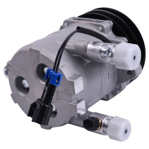 Seltec TM-08 Air Conditioning Compressor 6733655 for Bobcat Skid Steer Loader 773 863 864 873 883 963 - KUDUPARTS