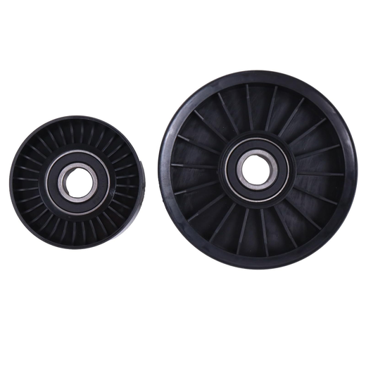 Serpentine Belt Idler Pulley Set 864625T 8M6500024 for Mercruiser Engine V6 V8 4.3 5.0 5.7 6.2L - KUDUPARTS