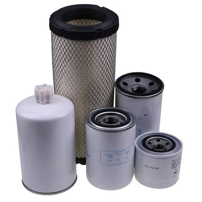 Kit de filtre de service 7384298 7374363 6666333 6695918 7375650 pour tracteur compact Bobcat CT2025 B4VJ11065 et versions ultérieures