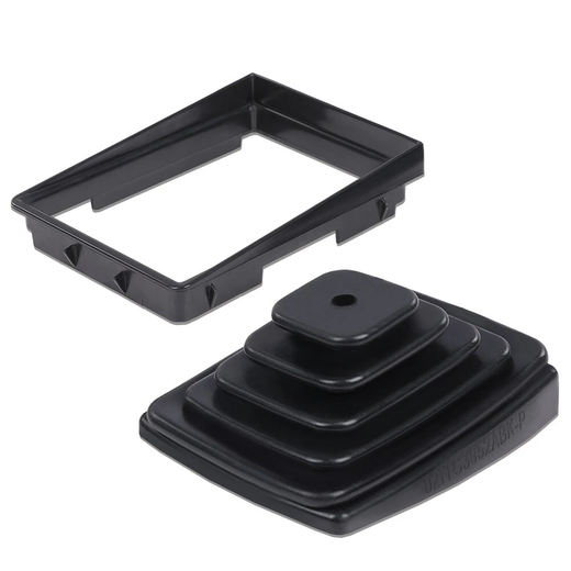 Shifter Boot and Retainer Bezel Ring Kit for 1997-2004 Jeep Wrangler - KUDUPARTS