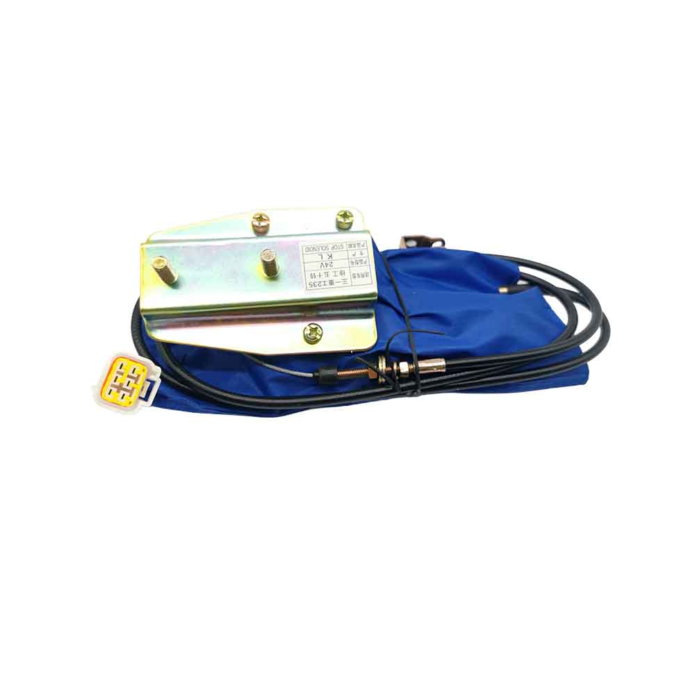 Shut Off Solenoid 2523-9009A for Sumitomo Excavator SH120 SH200