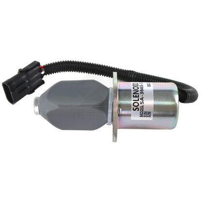 Solénoïde d'arrêt d'arrêt 1753ES-12A6UC3B1S1 SA-3665-12 pour Cummins Yanmar Kubota