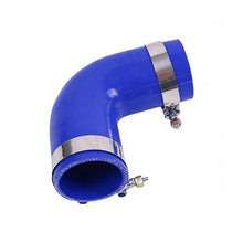Silicone 90° Elbow Hose With Clamps F04-6006 for Peterbilt 365 367 384 386 387 388 389 587 Kenworth T660 T680 T700 T880 T2000 W900 Truck - KUDUPARTS