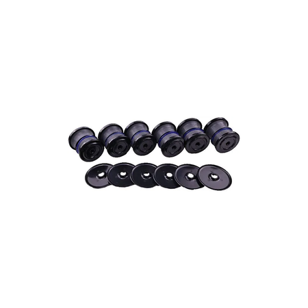 Silicone Body Mount Bushing Kit for Ford Pickup Truck Super Duty F-250 F-350 - KUDUPARTS