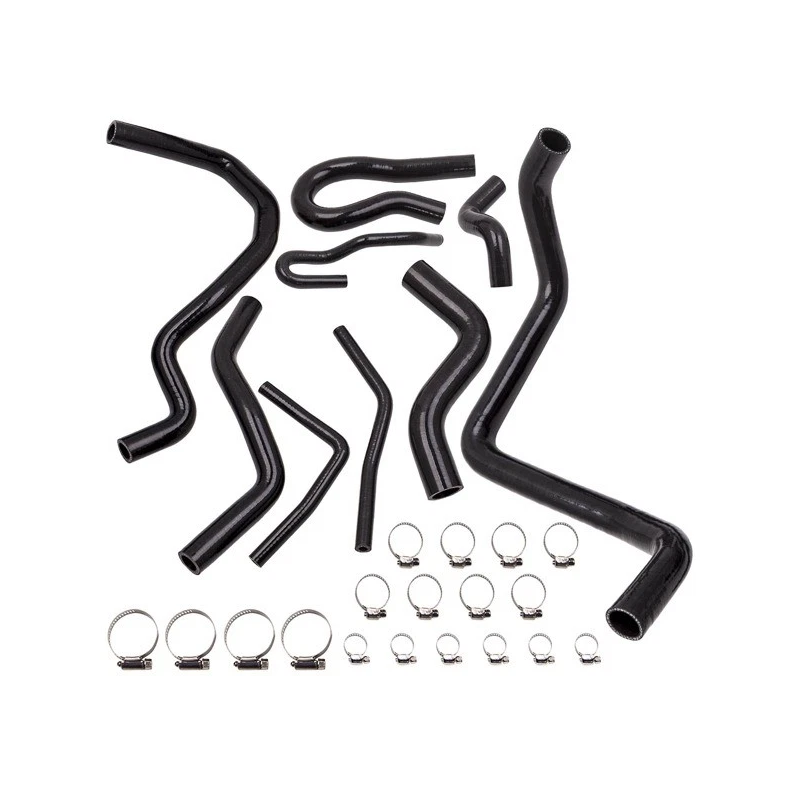 Silicone Radiator Heater Hose Kit LK-SH-D15D16 for Honda D15 D16 Engine Civic Sohc EG EK 1992-2000