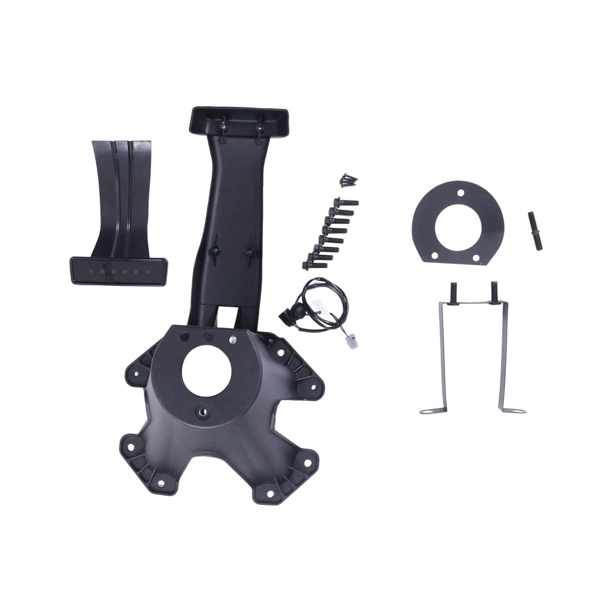 Spare Tire Holder Mounting Bracket 55397217AJ 55397217AE for Jeep Wrangler 3.6L 3.8L V6 2007-2018 - KUDUPARTS