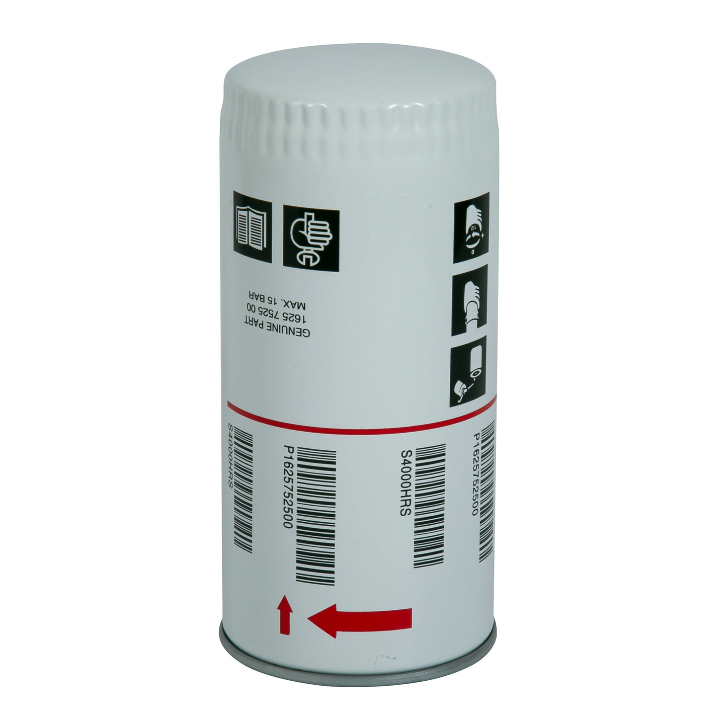 Spin-On Oil Filter 1625480000 1625480050 for Atlas Copco Air Compressor GA15-26 GA15P GA26FF XAHS107 XAS137KD