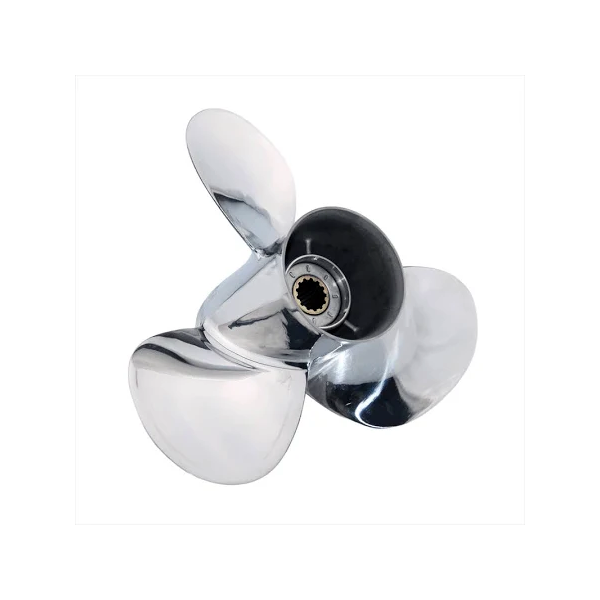 Stainless Steel Boat Propeller 697-45970-00 for Yamaha Outboard 40 60 HP - KUDUPARTS