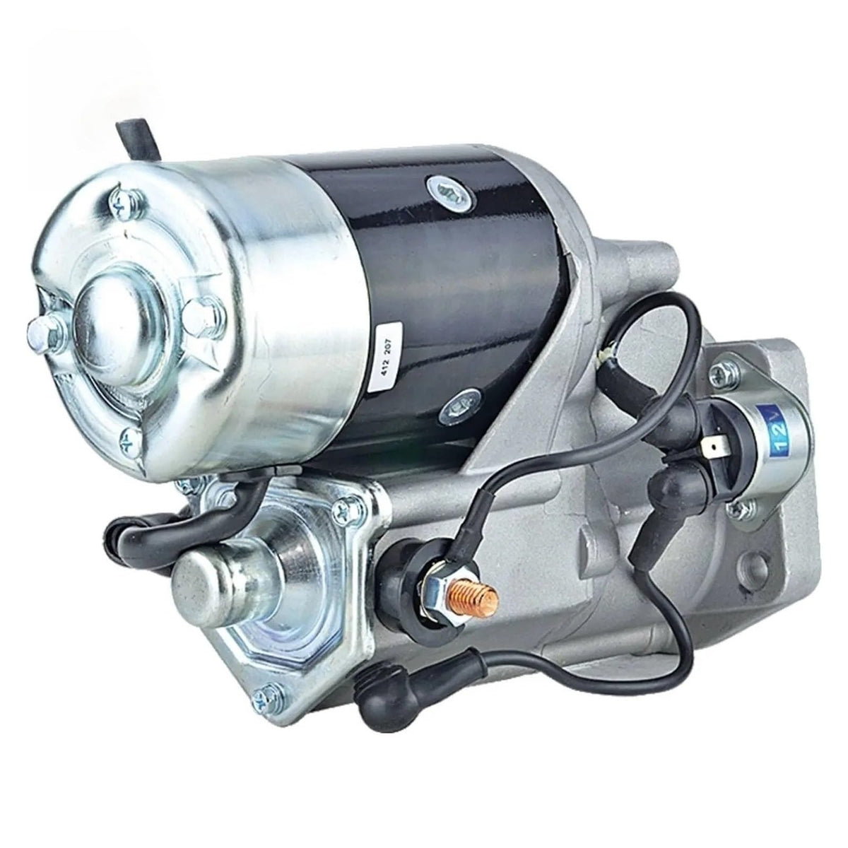 Starter 1J730-63010 for Kubota Loader SSV65 SSV65C Excavator U48 U55 - KUDUPARTS